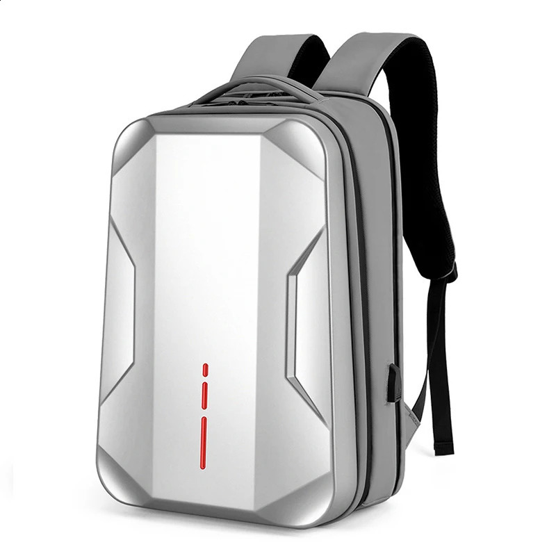 Travel Backpacks For Men 173Inch Business Backpack Plastic Waterproof Esports Students Work Hard Shell Computer Bag 240815