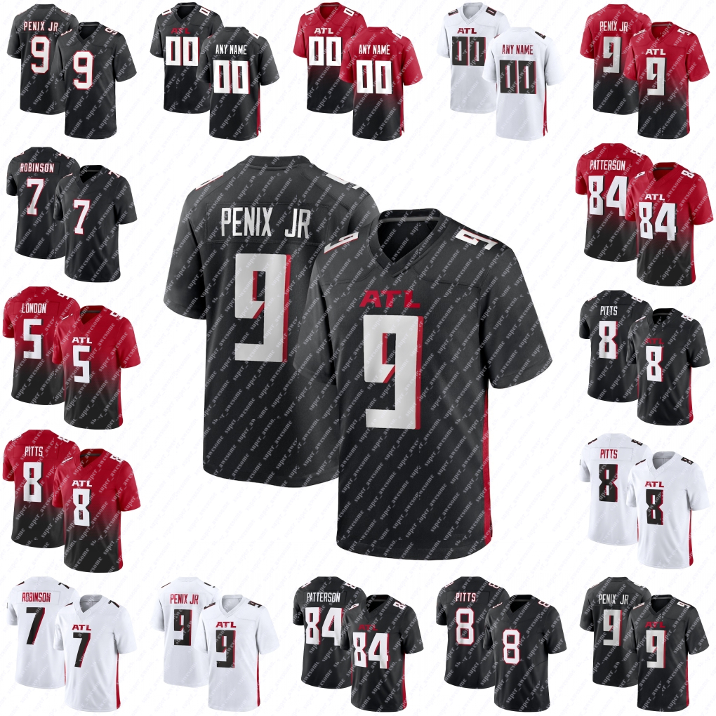 Michael Penix Jr. Football Jersey Kirk Cousins 7 Robinson London 8 Pitts 3 Bates 25 Allgeier 30 McClellan 21 Sanders 1 Dirty Birds 7 VICK