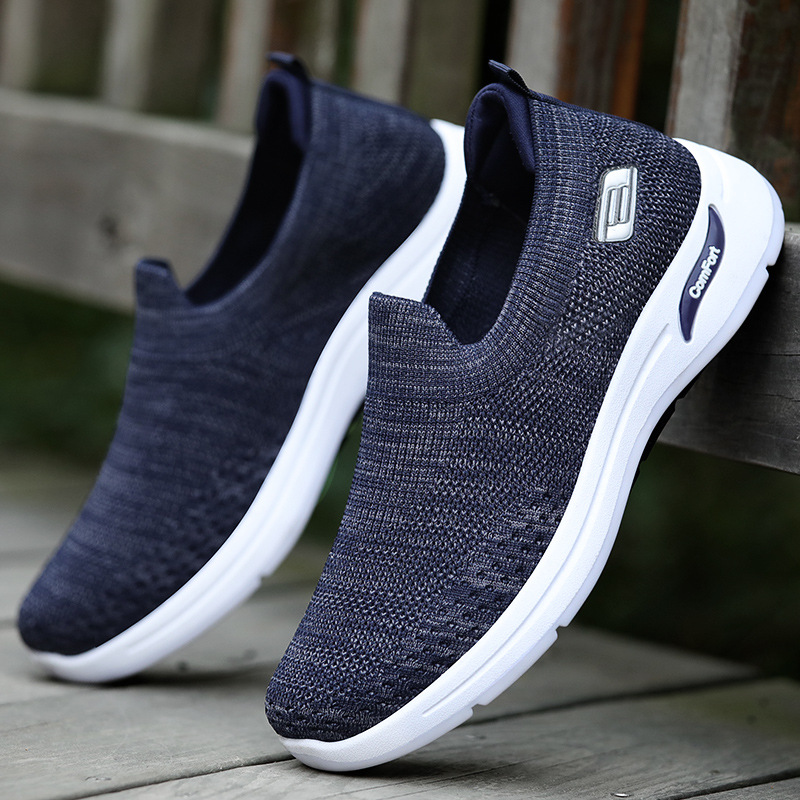 Men Casual Sports Shoes Soft Sole Comfort Simple Design Versatile Hiking Free shipping