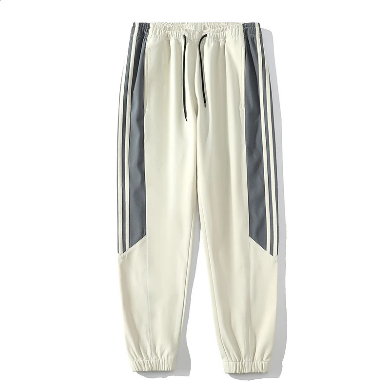 casual youth set for mens spring and autumn sportswear covering mens plus size casual set 240827
