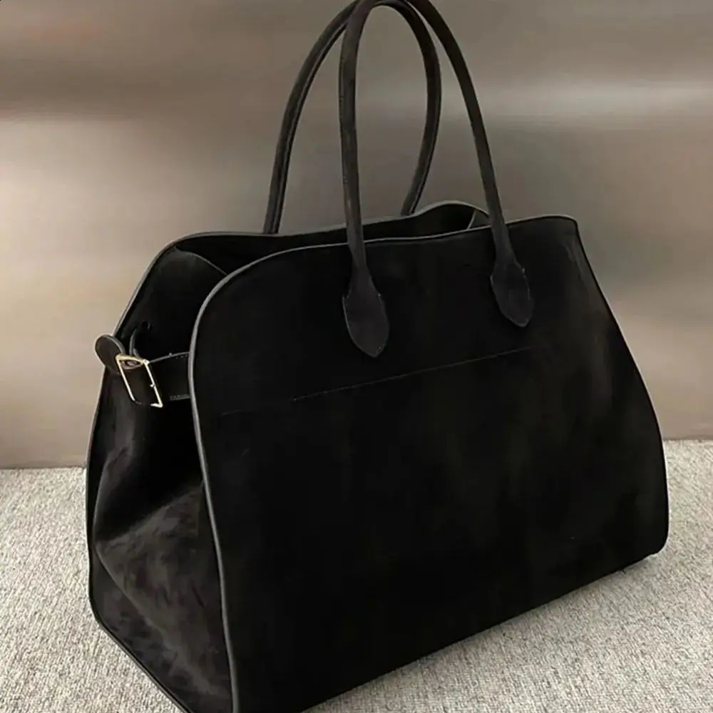n handbag leather high-capacity transport bag cowhide suede brief case 240816