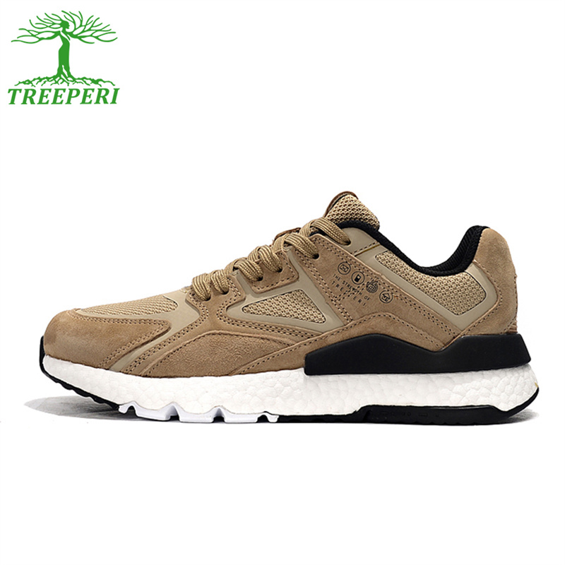 Treeperi Running shoes for men women 004 Suede trainer Dark Grey Black Olive Purple Light Tan mens designer sneakers womens outdoor sports trainers Br