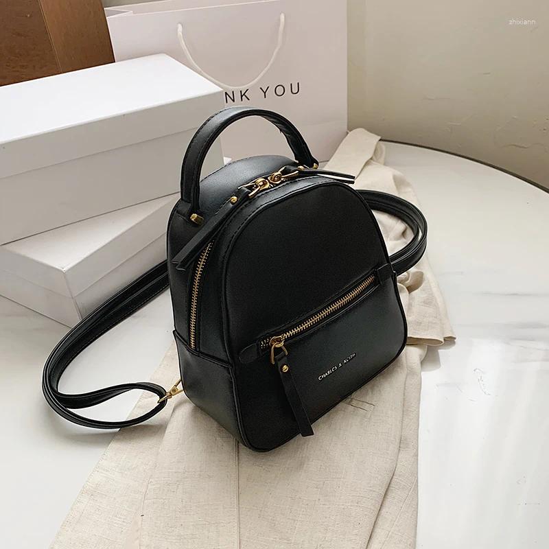 Free Shipping Shoulder Bags Classic Women's Backpacks For Leather Women Rucksacks 2024 Fashion Ins Schoolbag Female Solid Back Designer Bag Luxur