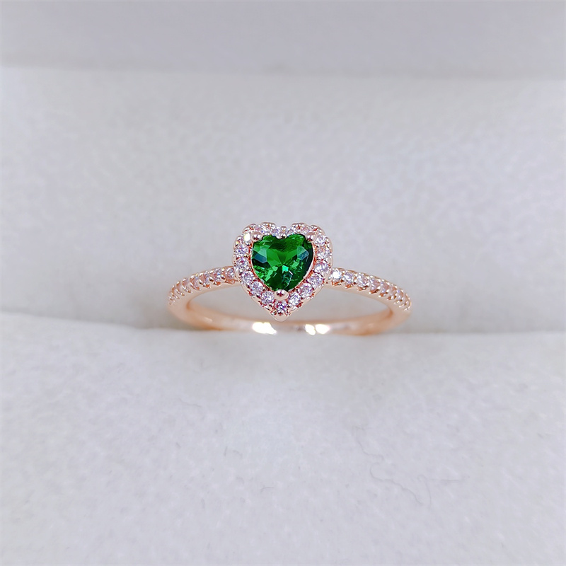 Love ring copper inlaid zirconium funky pink zirconium heart ring ins style simple ring wedding engagement ring suitable for daily party holiday weddi