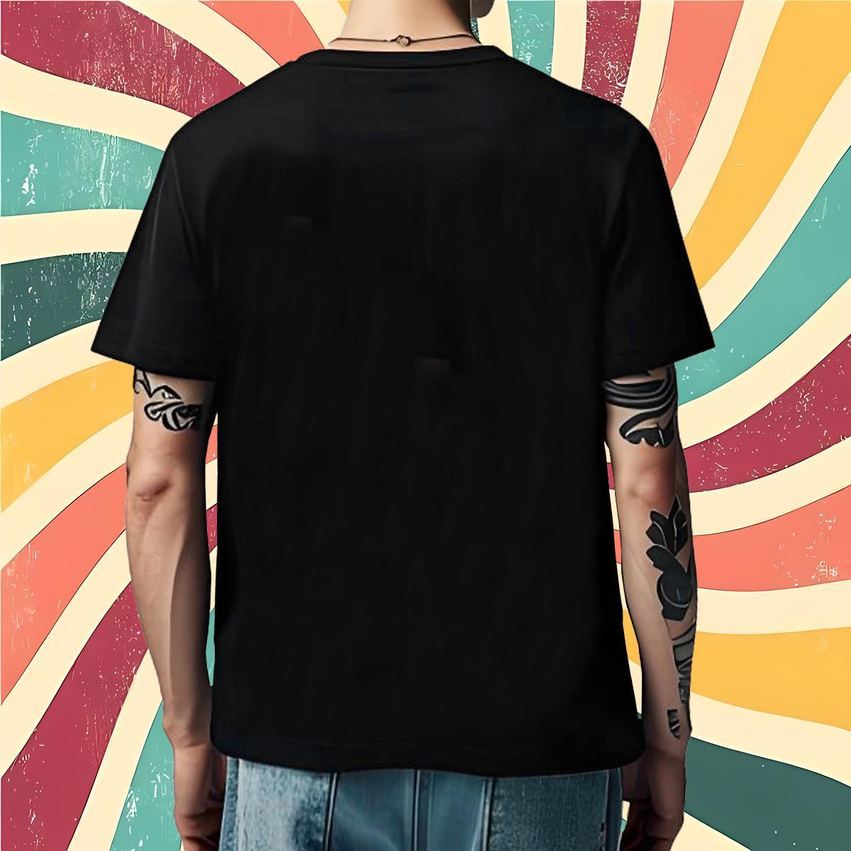 Custom Men Clothes T-Shirt pumpkin Sports Casual 100% Cotton 230g Polos O-Neck Short Sleeve High Quality Men T Shirts Floral Print