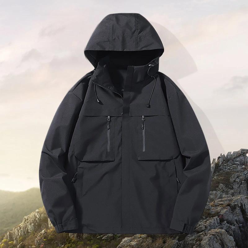 Mens Jackets Korean Waterproof Hiking For Men And Women Sun Protection Windbreaker Camping Climbing Rain Coat Unisex Portable Clothes