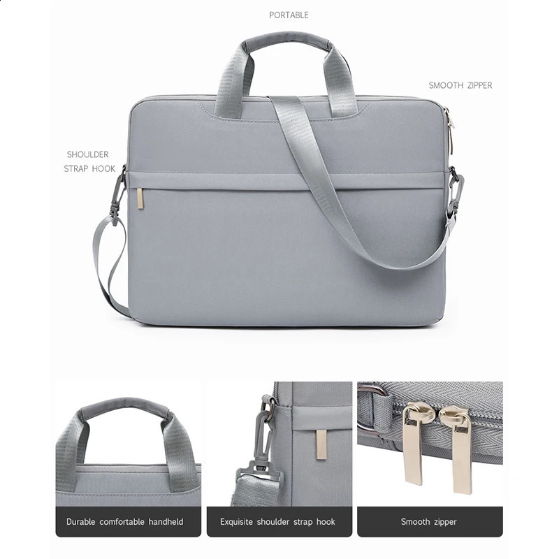 3 Custom Laptop With 13/14/15 Inch Computer Protective Case Portable Work Bag Printed Po Name Pattern 240816