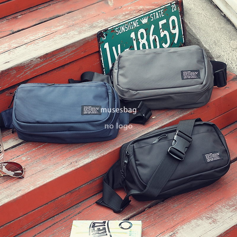 Stylish chest bag Practical men's waist pack Summer crossbody bag Casual fashion trend women's shoulder bag