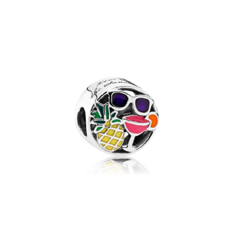 925 Sterling Silver Beach Resort Lamp Queen Crown Planet Pink Love Magic Charms S925 Snake Beads For Jewelry Making Free Shipping