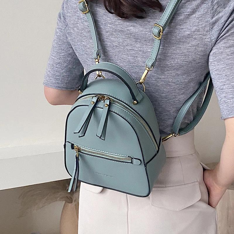 Free Shipping Shoulder Bags Classic Women's Backpacks For Leather Women Rucksacks 2024 Fashion Ins Schoolbag Female Solid Back Designer Bag Luxur