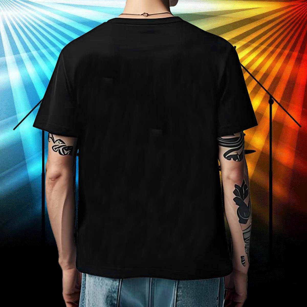 Classic Men Tees halloween Sports Casual 230g Pure Cotton Tshirts O-Neck Short Sleeve Wholesale T shirt Floral Print
