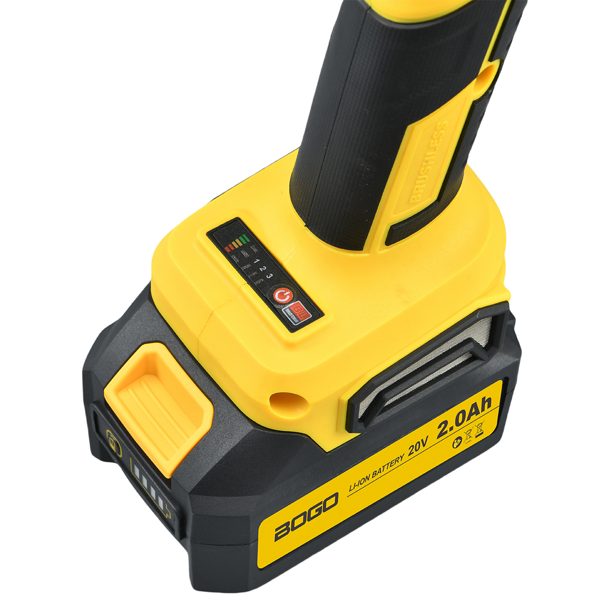 20V Lithium battery Brushless Angle direction Angle grinder portable Lithium battery tool B100S One box 5 units
