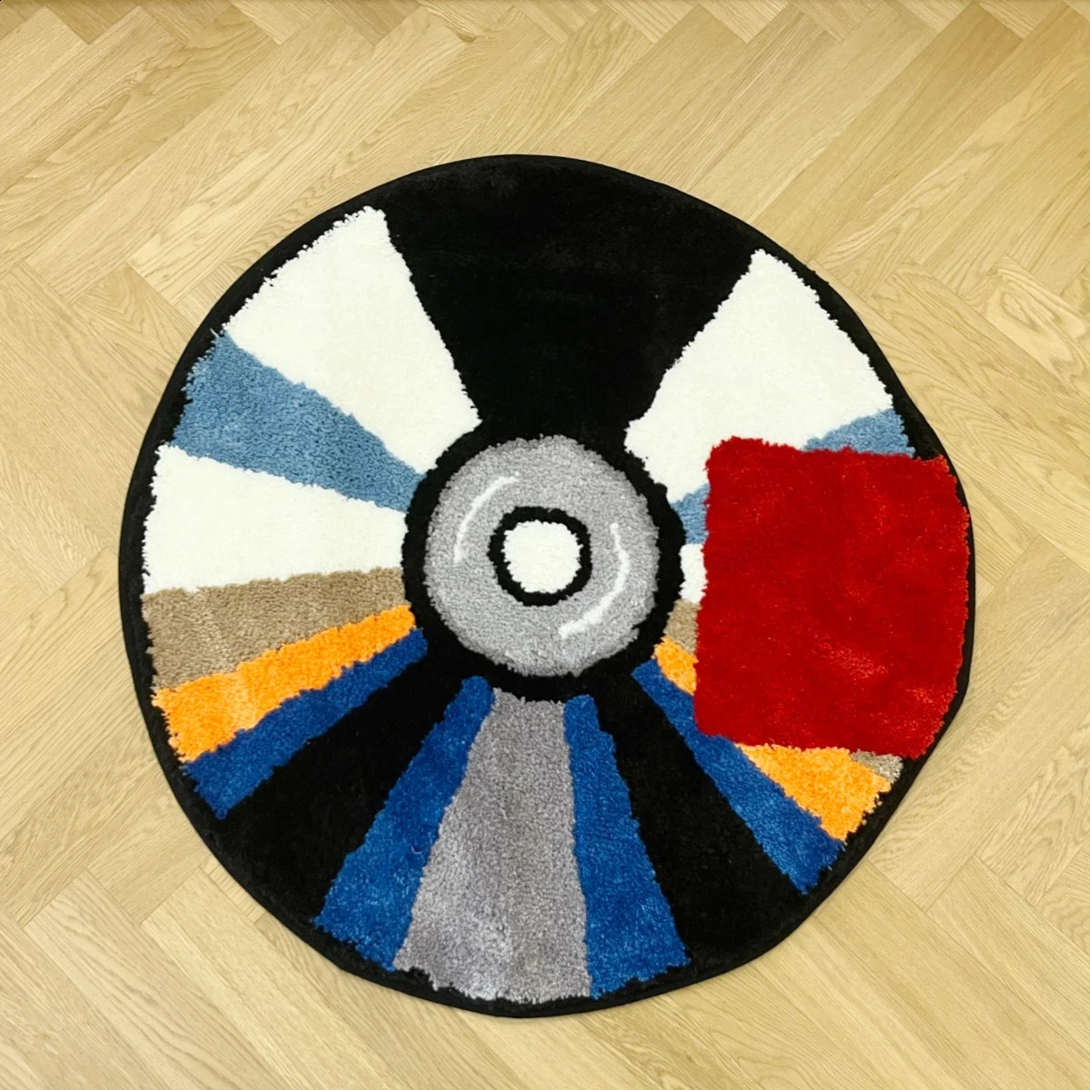 CD Custom Handmade Tufted Rug Antislip House Decoration Kid Room Living Room Art Tufted Rug Funny Bedroom Cute Fun Bath Mat 240815