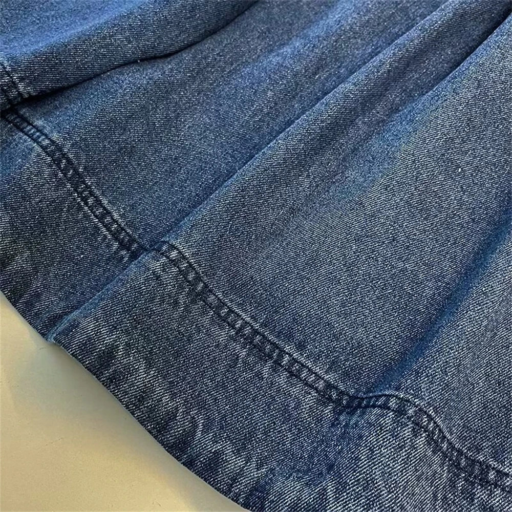 Cos Lris 2024 summer casual loose fit shirt style Vneck single breasted denim jacket 11445001 240815