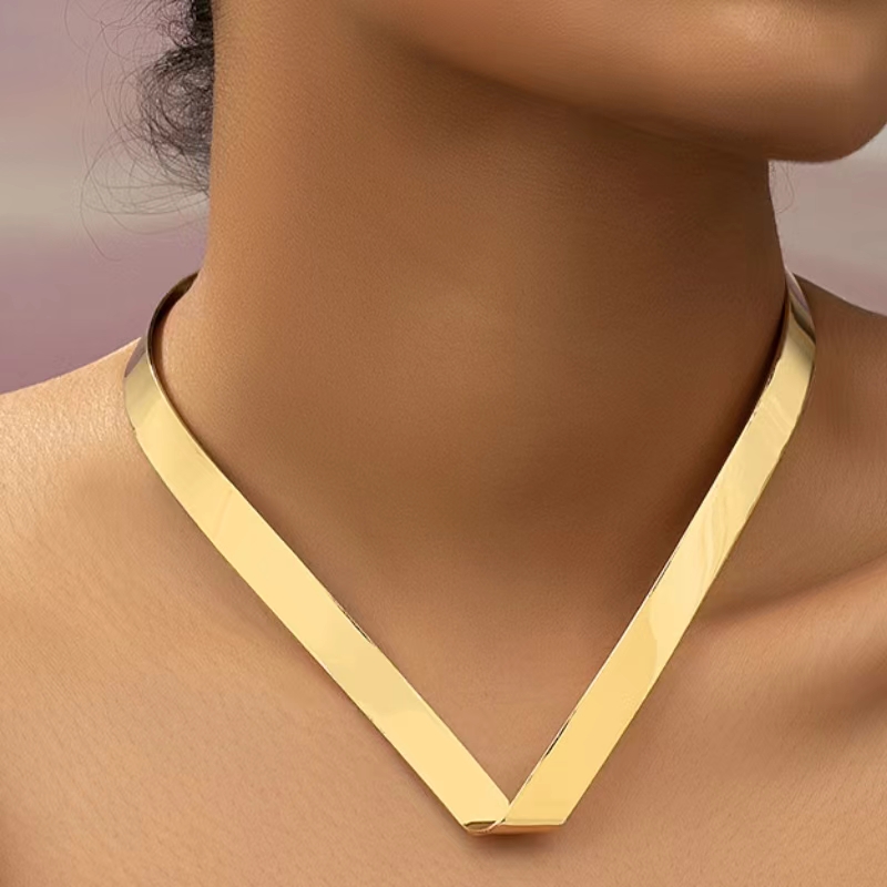 Export Grade Creative Geometric Collarbones Premium European and American Fashion Accessories