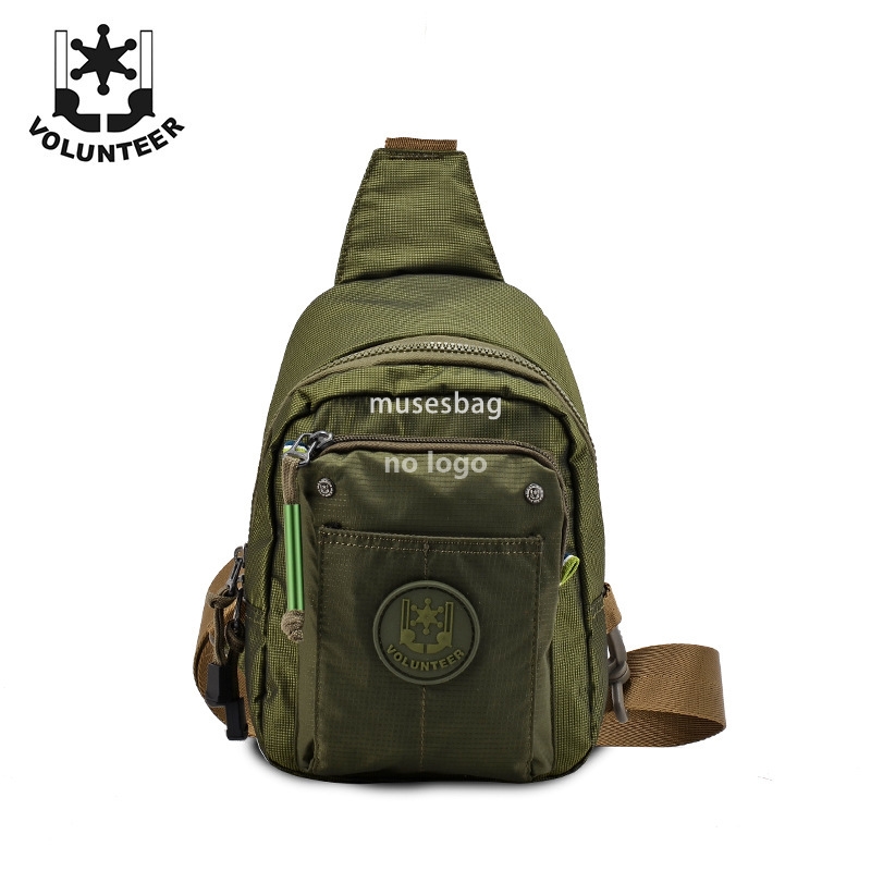 Chest bag male fashion sports crossbody bag waterproof nylon bag men backpack manufacturers direct sales