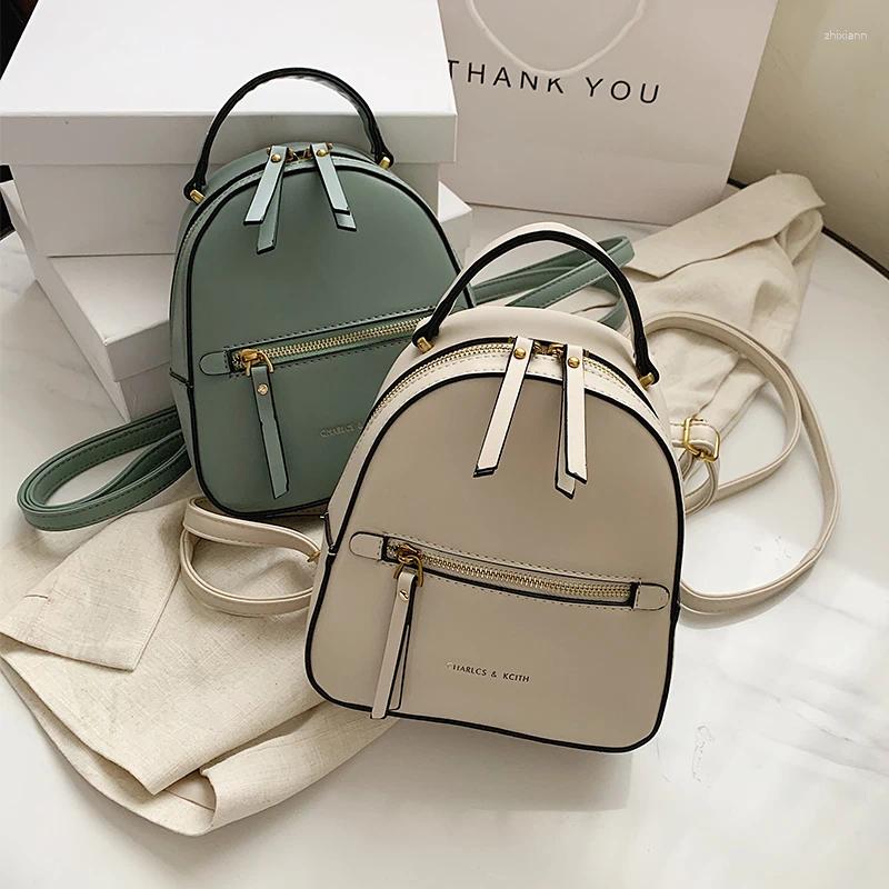Free Shipping Shoulder Bags Classic Women's Backpacks For Leather Women Rucksacks 2024 Fashion Ins Schoolbag Female Solid Back Designer Bag Luxur