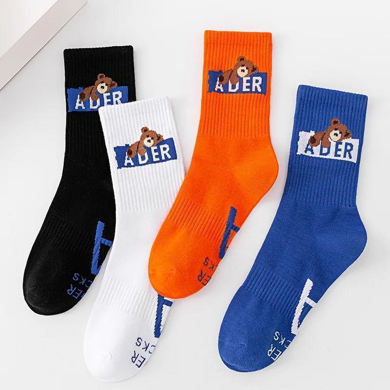 Little Bear Socks Autumn/Winter Trendy Brand Men's Long Socks Women's Sports Ins Trendy Street Versatile Long Socks