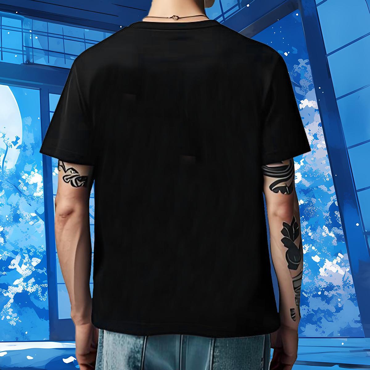Stylist Men Tees cat Casual 230g Cotton Wear Breathable Crew Neck Cool T Shirt For Man Custom Printed