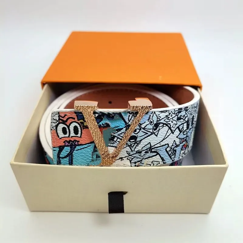 Designer belt men Trendy belts for women Designer fashion famous brand belt Golden silver black buckle Genuine leather Top quality belts Waistband Business strap