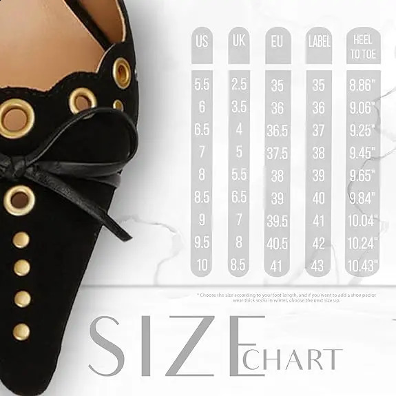 Women Bow Tie Heeled Mules Studs Pumps Pointy Kitten Heel Dress Heels Pointed Toe Dress Trendy Elegant Office Lady Shoes 2024 240809