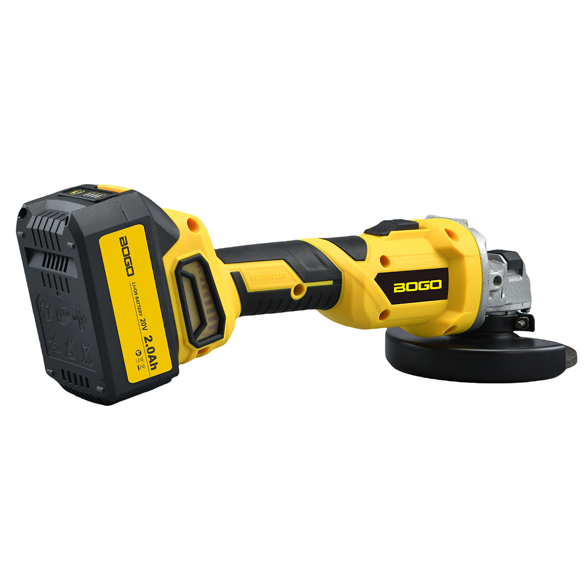 20V Lithium battery Brushless Angle direction Angle grinder portable Lithium battery tool B100S One box 5 units
