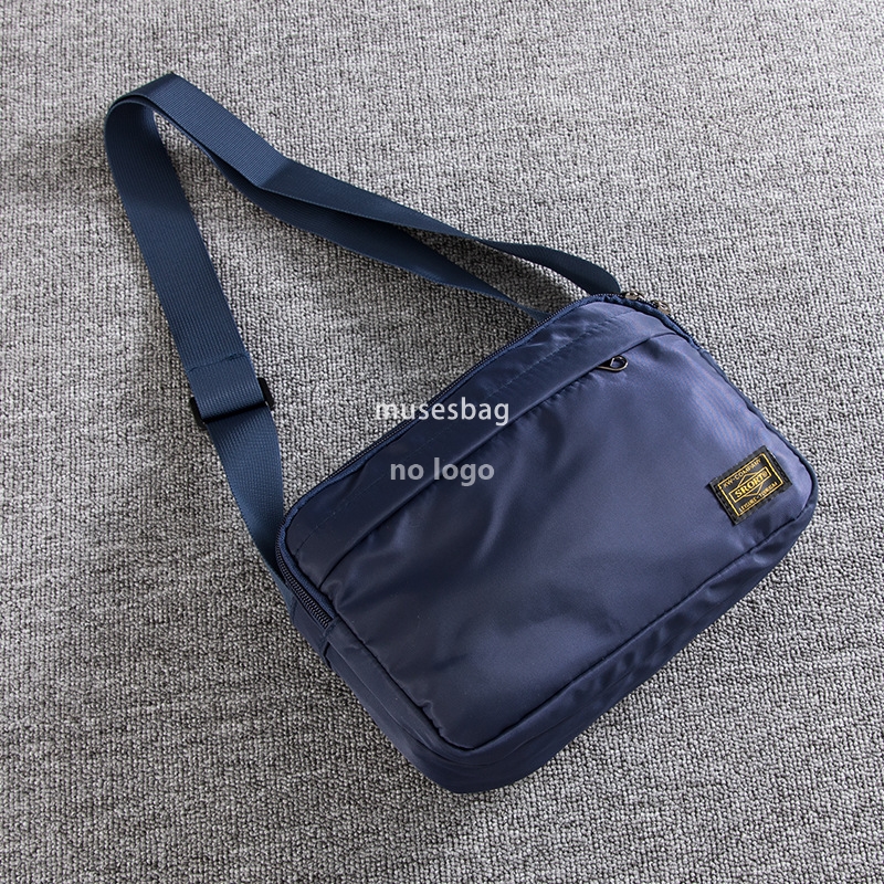 Japanese simple crossbody bag men's casual Oxford cloth shoulder bag personality casual small crossbody bag tooling wind messenger bag