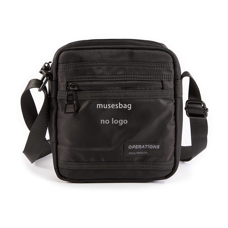 Korean style shoulder bag Oxford cloth casual personality small body bag lightweight mobile phone bag men's Japanese crossbody bag fashion