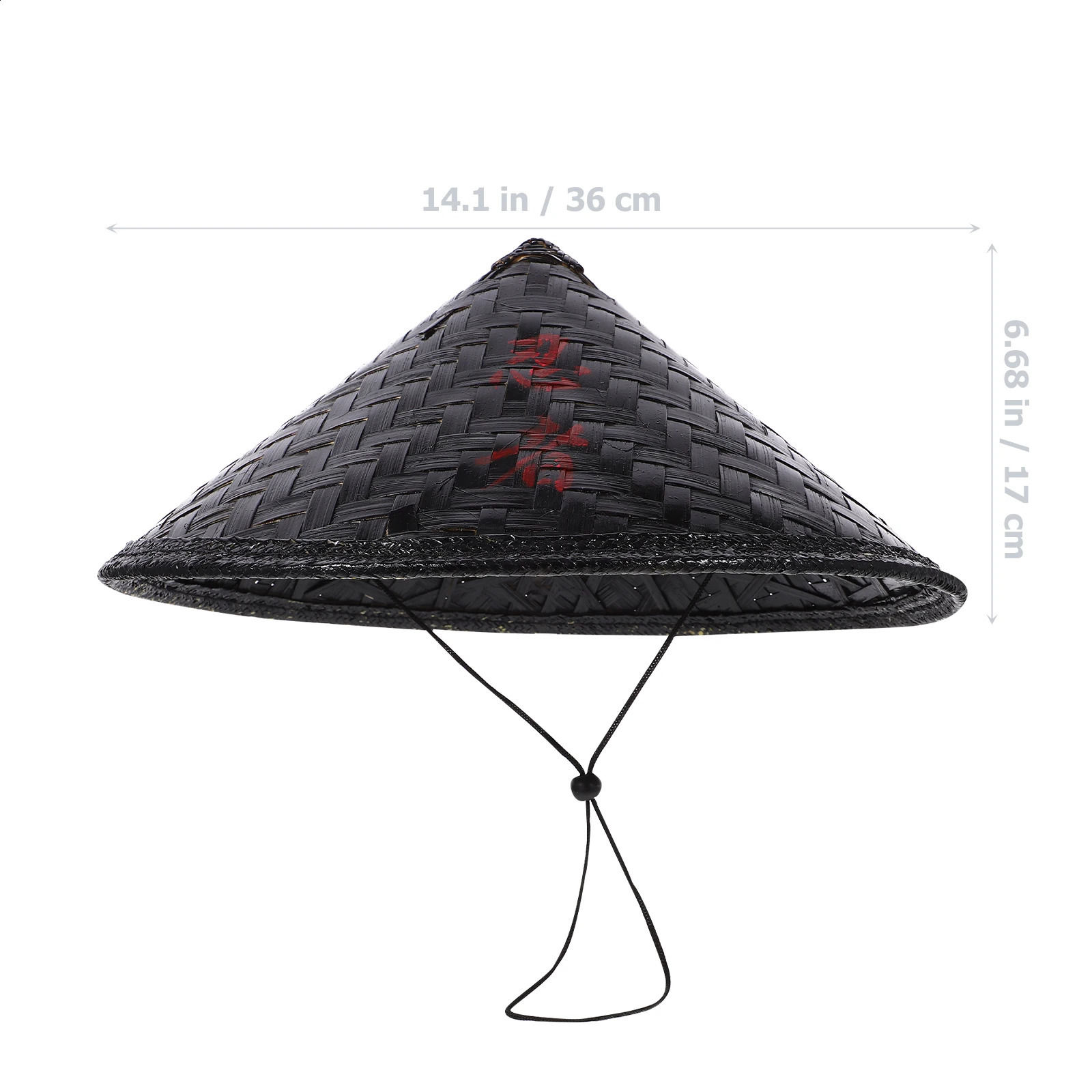 Cosplay Ninja Hat Japanese Men Asian Conical Hats Bamboo Samurai Vietnamese Japanese-style Cone Decorative Accessories Man Straw 240816