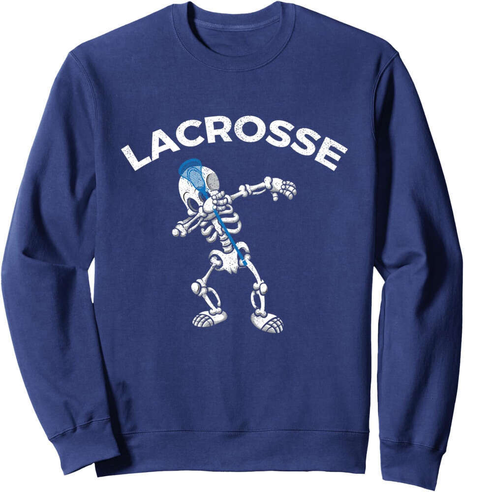 Long Sleeve Shirts for Men sweatshirt Halloween Dabbing Skeleton Lacrosse Dab Dance Gift Sweatshirt Tee Streetwear Casual tops clothes 2025