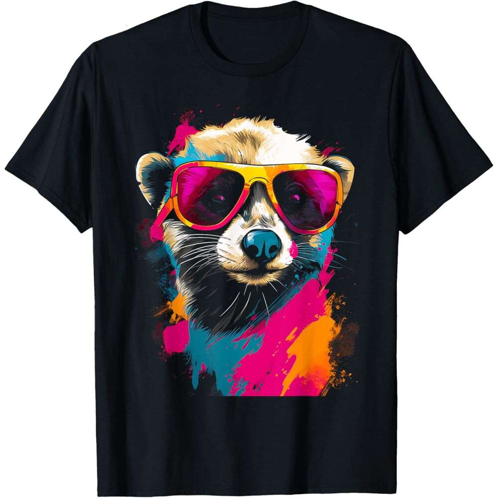 2025S Fashion Designer T Shirt For Mens Cool Ferret Graphic Tees For Women Men T Shirt Shirts Tshirt Casual Tops Clothes Short Sleeve