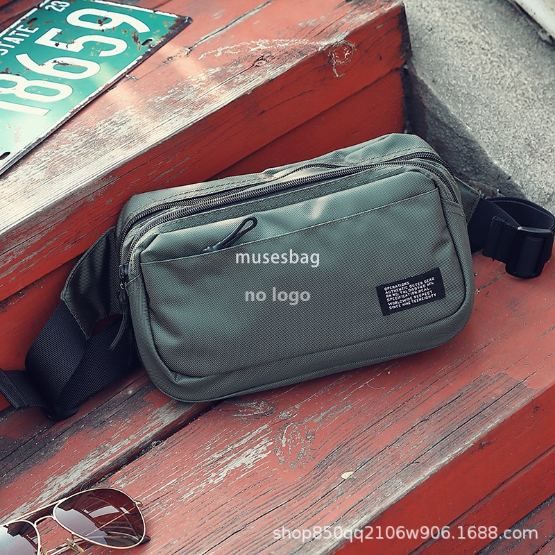 Stylish chest bag Practical men's waist pack Summer crossbody bag Casual fashion trend women's shoulder bag