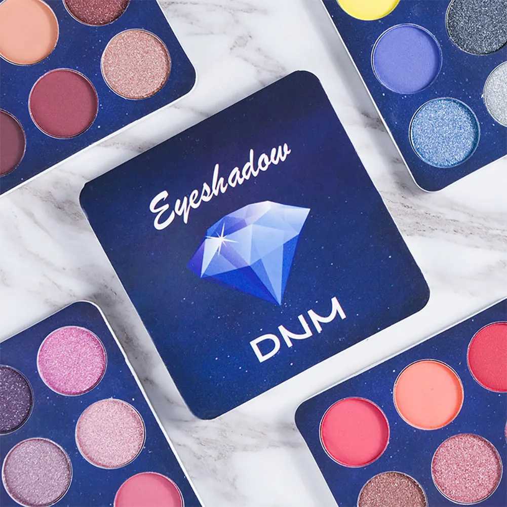9-color flash eye shadow tray pigment professional eye shadow makeup palette durable eye shadow paletteW241212
