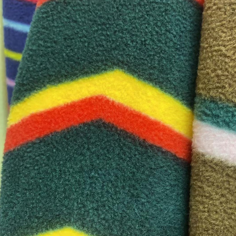 factory direct supply double-sided velvet knitted fabric printed fabric clothing fabric home textile fabrics