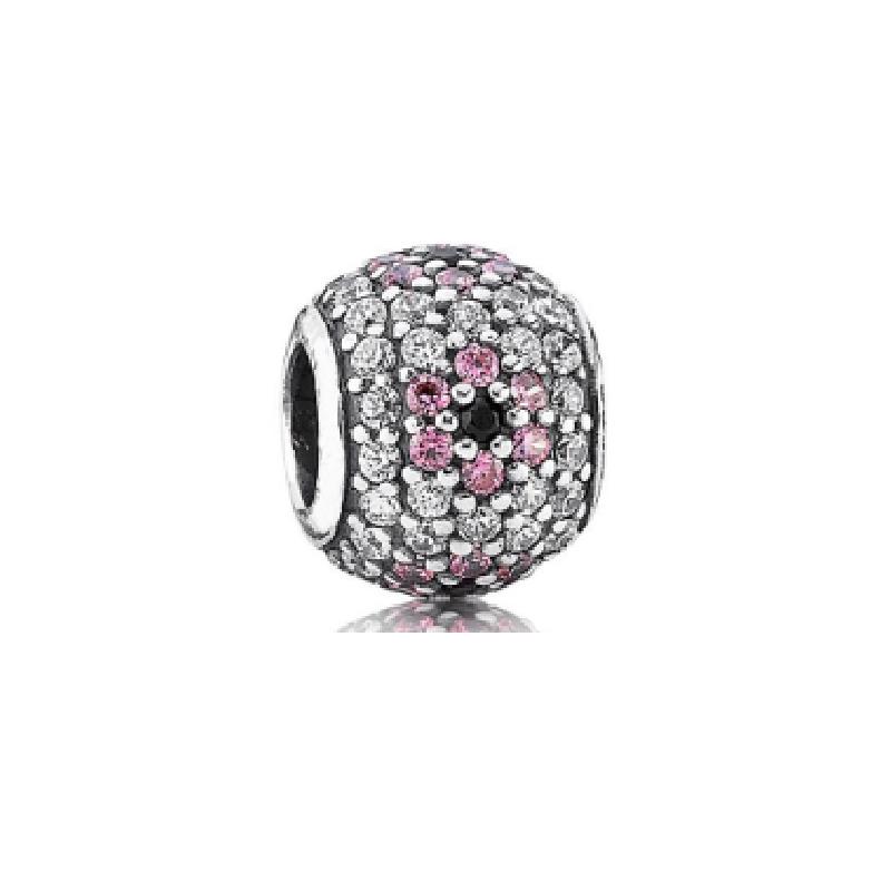 925 Sterling Silver Trinket Sparking Cubic Zirconia S925 Snake Charms Bracelet Pendant Beads For Jewelry Making Free Shipping