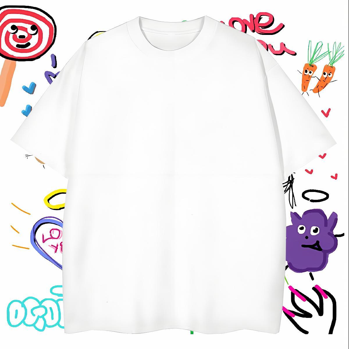 Unisex Fishing T-Shirts Casual Men Tshirts 230g Cotton Factory Direct Crew Neck Customized Tops
