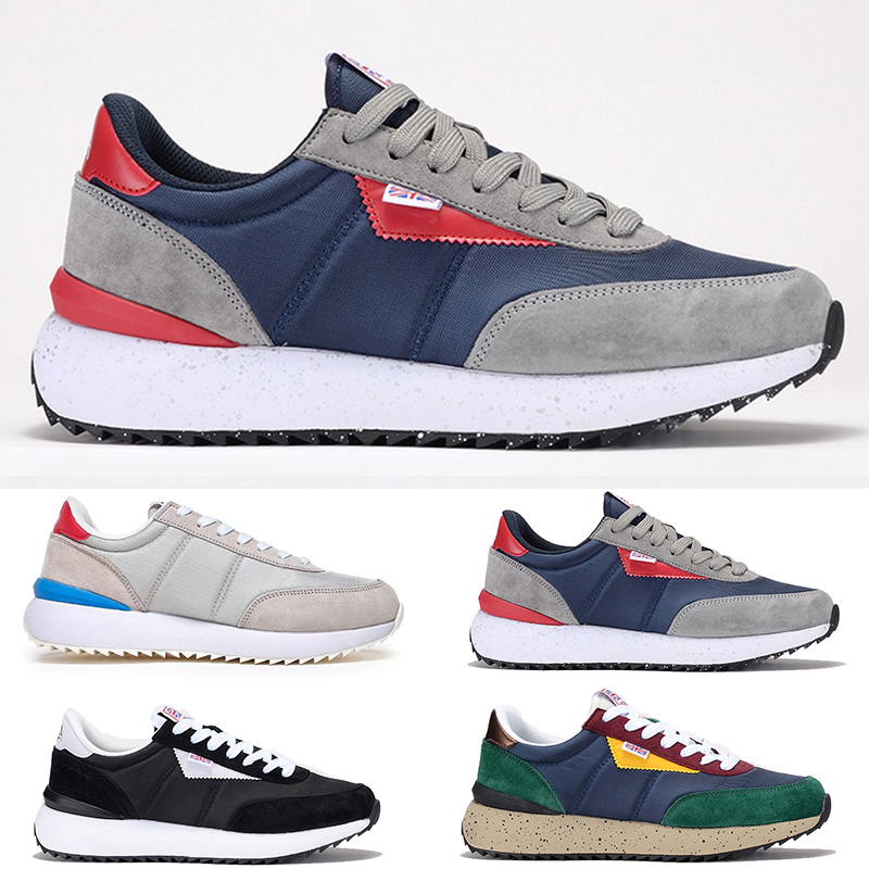 Men sneakers designer Casual shoes TREEPERI 6800 suede sneaker beige Navy Red Multi Color Black White for women mens Trainers fashion outdoor sports s