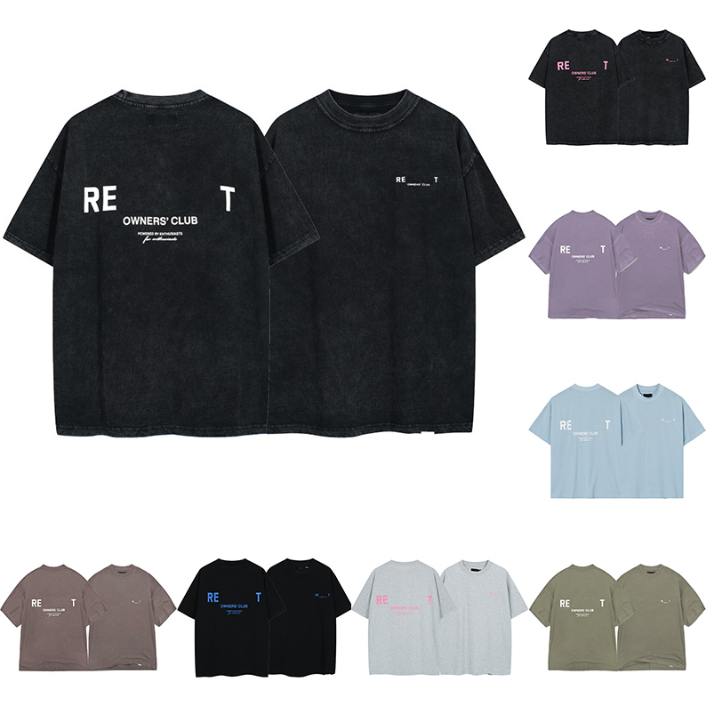 Unisex Designer Fashion Tee Casual Chest Letter Printed T-Shirts for Men & Women