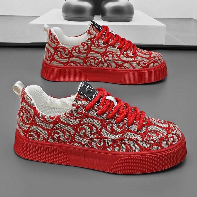 NXY Summer Mens Breathable Canvas Shoes Mens Korean Trendy Versatile Sports Shoes Casual Shoes Board Shoes Trendy Shoes