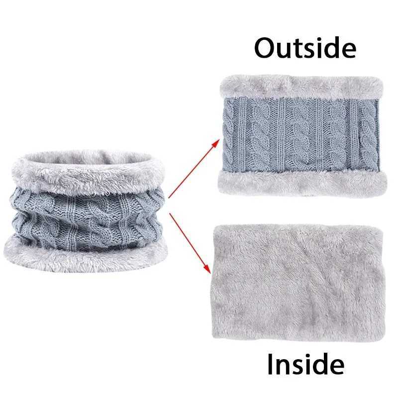 Baby Winter Hat Scarf Gloves Set Knitted Fur Ball Kids Cap for Girls Boys Accessories Infant Bonnet Toddler Hat 1-5Y LX241018