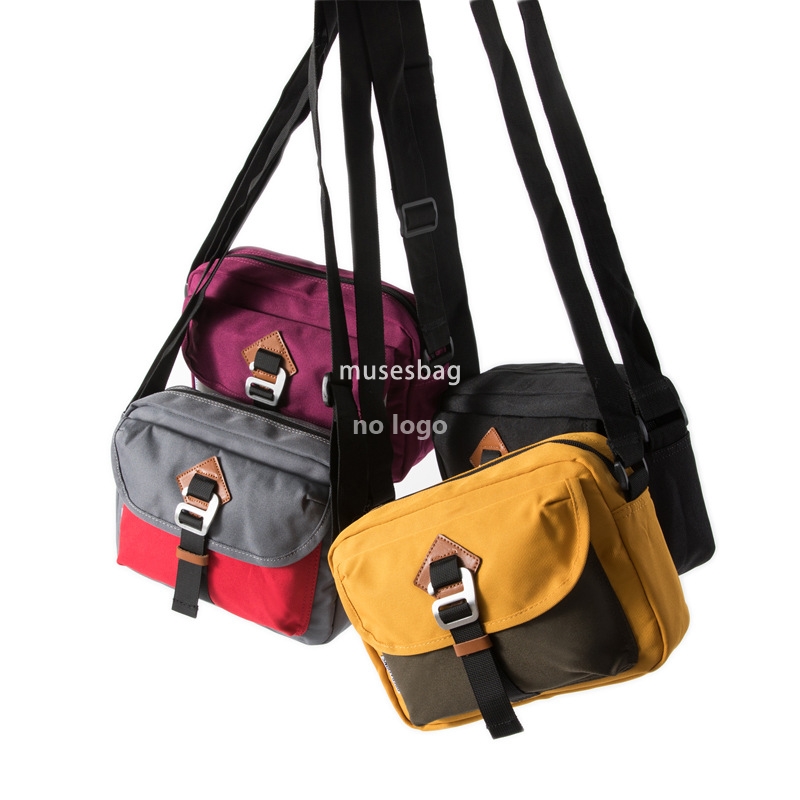 Fashion day small square bag color men's and women's casual messenger bag personality simple mobile phone bag shoulder bag Korean version sa