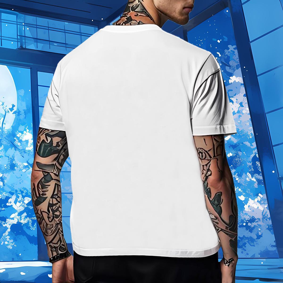 Stylist Men Tees cat Casual 230g Cotton Wear Breathable Crew Neck Cool T Shirt For Man Custom Printed
