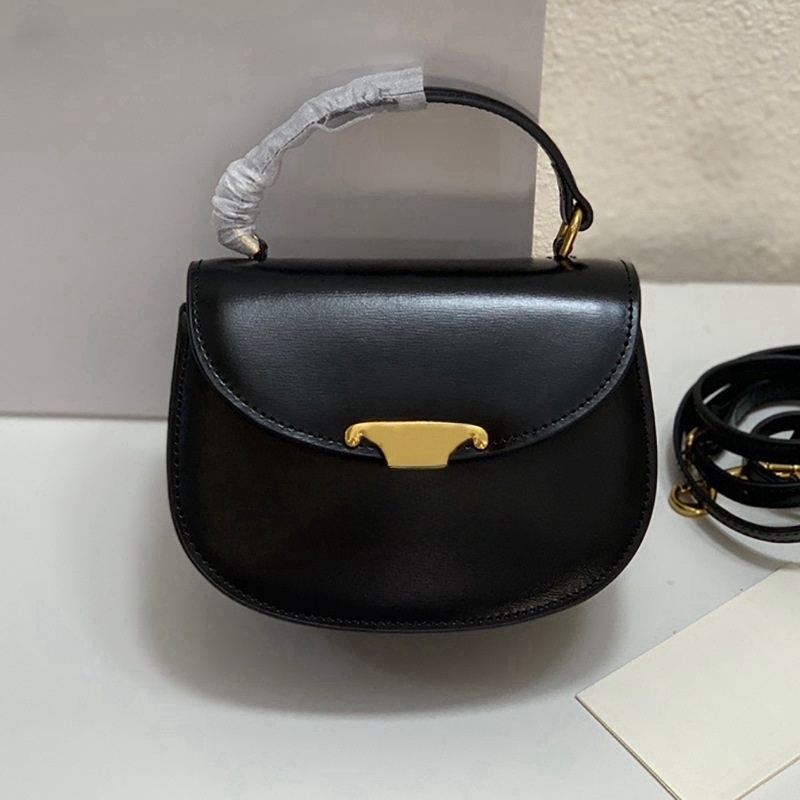 Designer Bags Women's Single Shoulder Crossbody Handbag Purse New Handheld Semi-circle vintage Saddle Bag fashion and versatile portable Messenger Bag satchel
