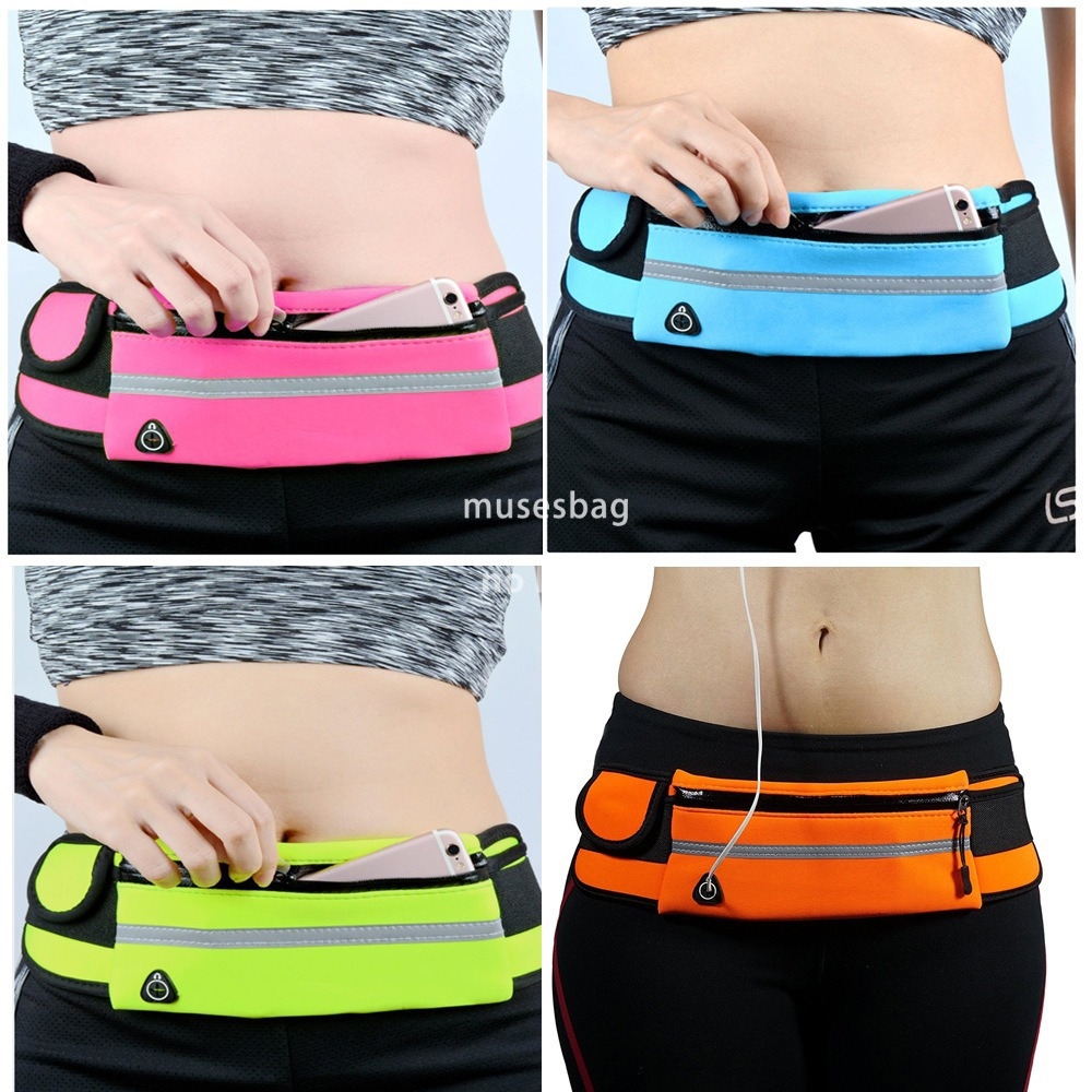 Hot selling explosive mobile phone Fanny pack outdoor sports running fitness mobile phone with bag can be loaded kettle men and women