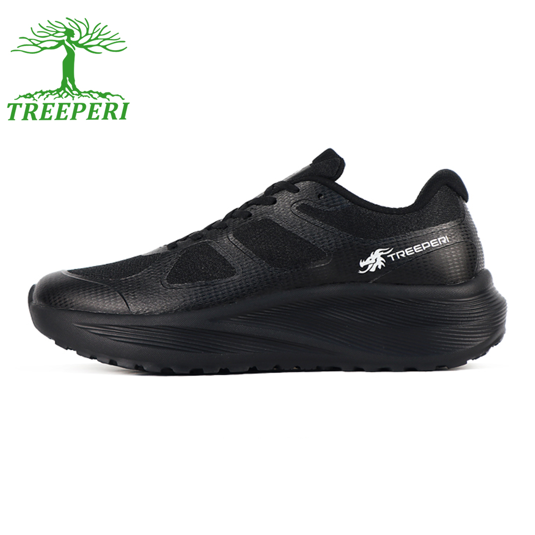 Designer Running Shoes For Men Women TREEPERI Treeperi Tornado Platform Sneakers Black White Orange Pink Green Bold Designers Outdoor Sports Mens Trai
