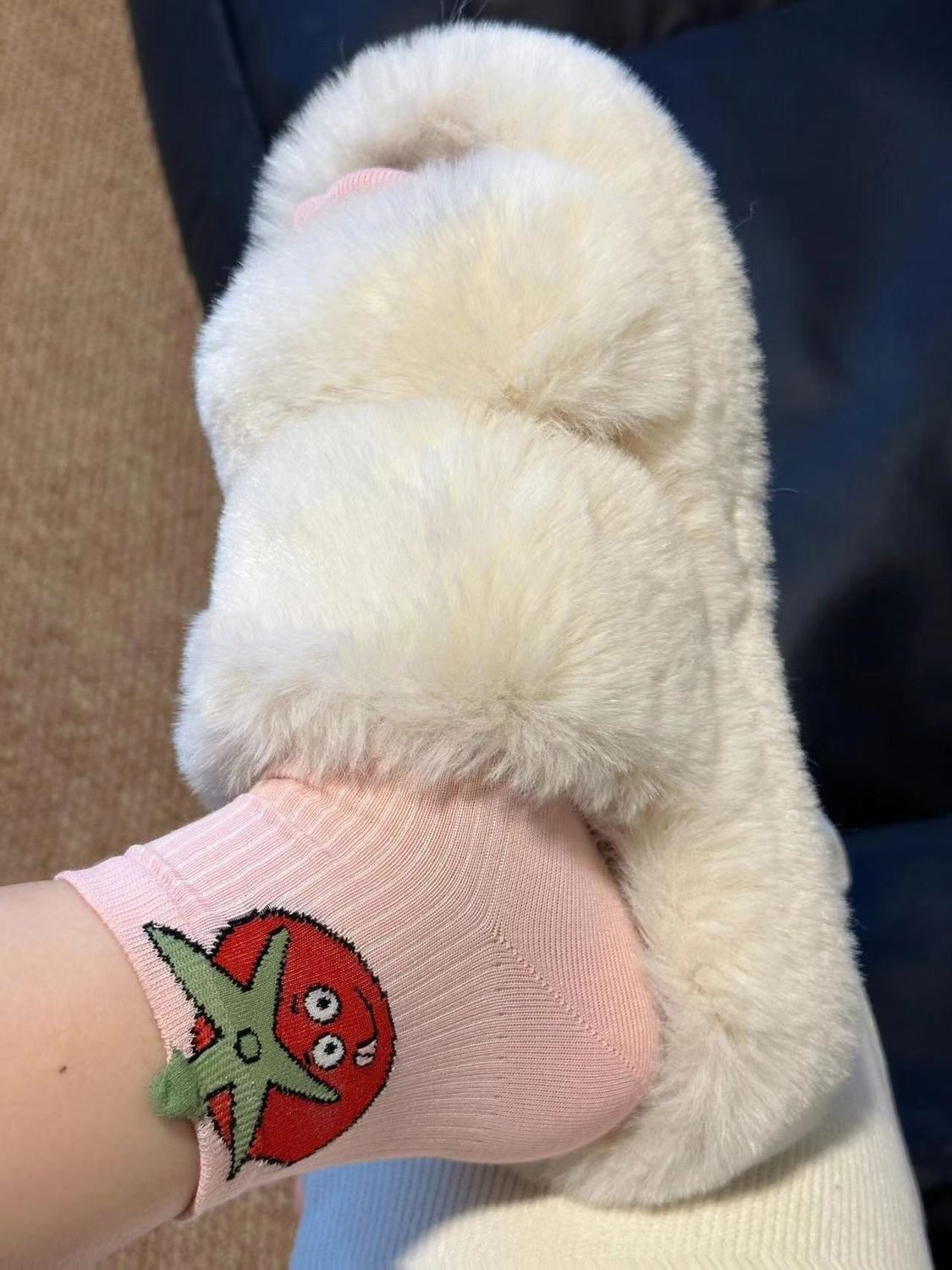 3D Socks for Children Summer Thin Japanese Cute Cartoon Vegetables Vertical Stripes Candy colored Short Socks Ins Trendy Versatile
