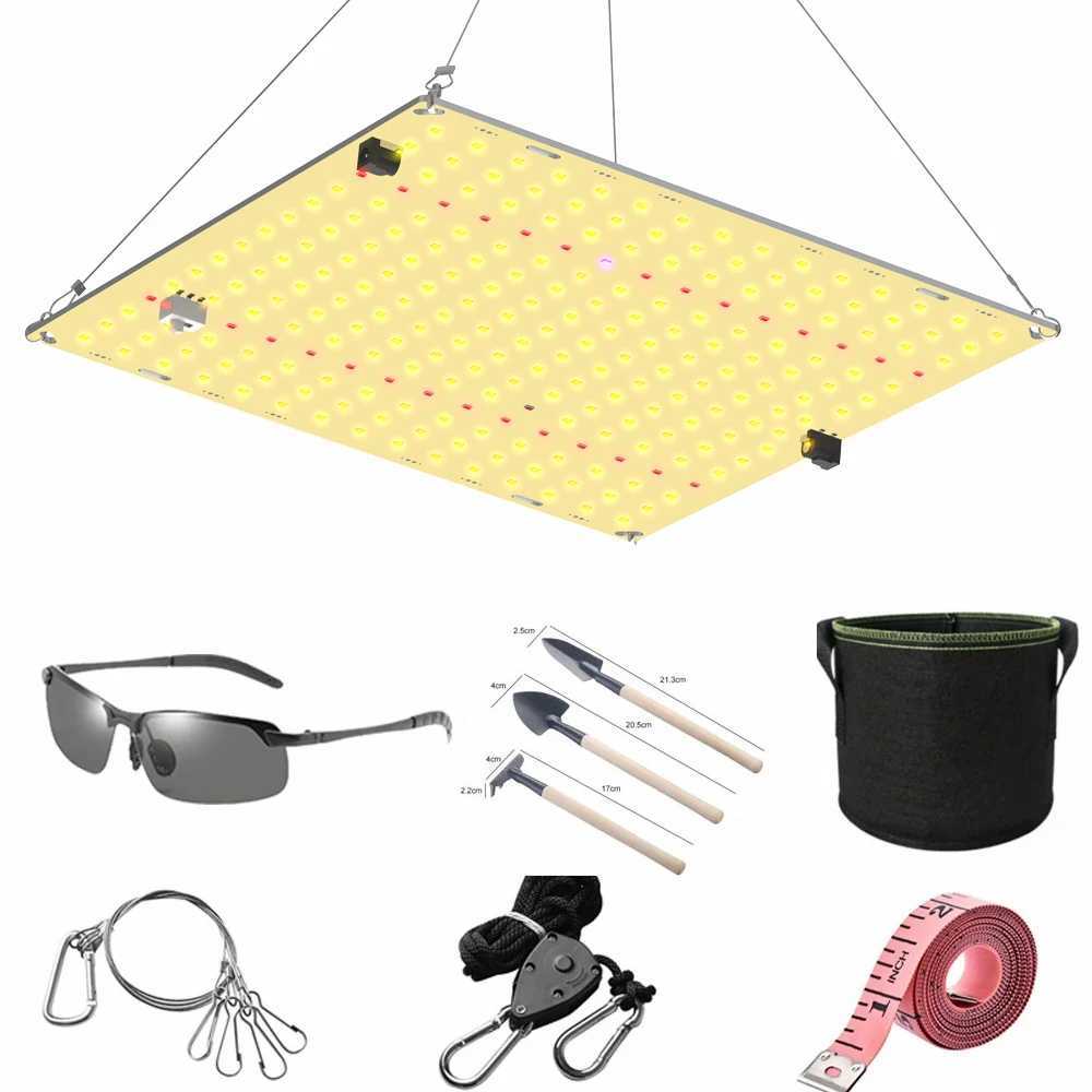 LED Grow Light 800W SM LM281b+ Diodes Quiet Fanless Full Spectrum Grow Light High PPFD For 5x5FT Coverage Veg and Blooming Y240816