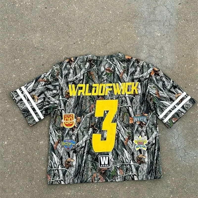 Y2K Hip Hop Fans MMS Full Print Loose Tshirt Long Sleeve Mens Camo Street Clothing Fashion Top 240815