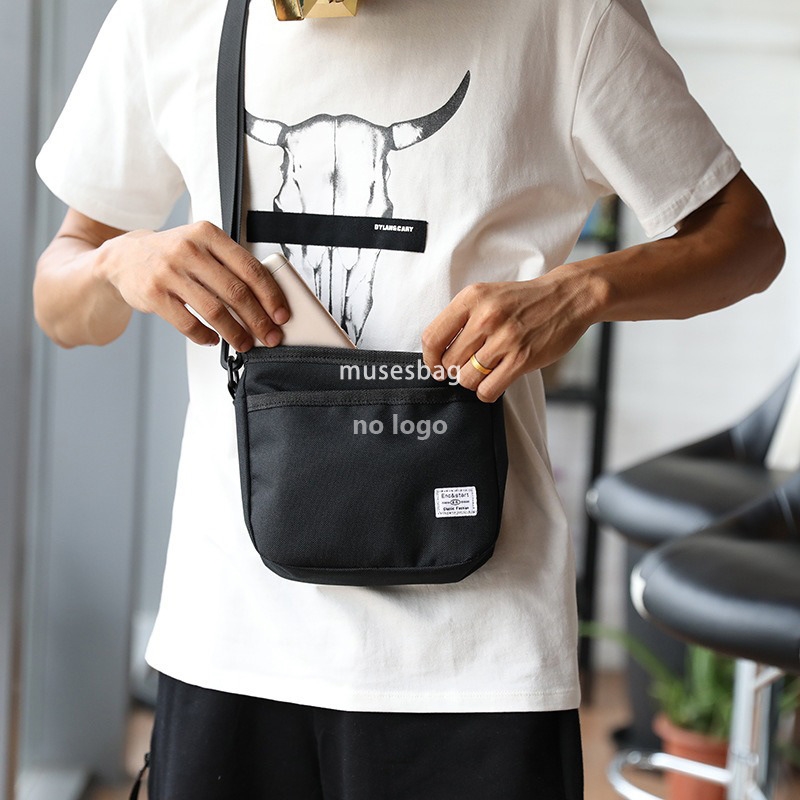 Harbour Style label Men's Oxford Bag Motorcycle Hip Hop crossbody Bag Daily casual shoulder bag Commute simple crossbody bag