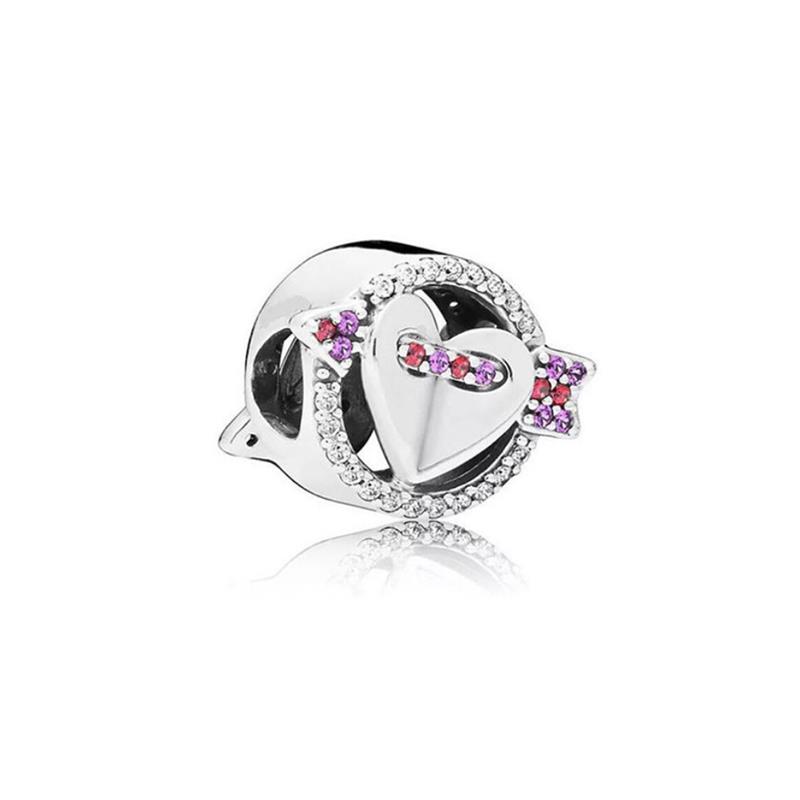 925 Sterling Silver Beach Resort Lamp Queen Crown Planet Pink Love Magic Charms S925 Snake Beads For Jewelry Making Free Shipping